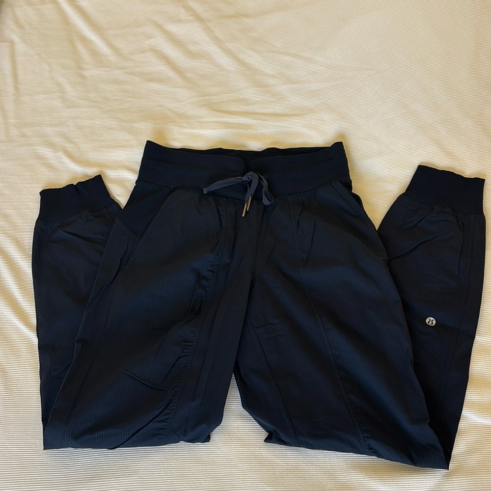 Lululemon Navy Cuffed Joggers